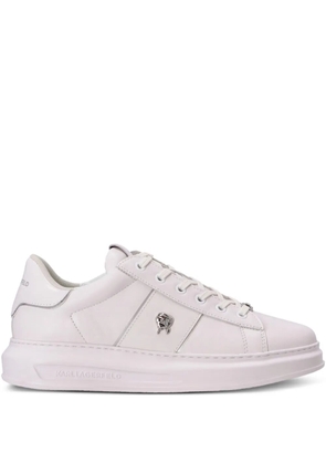 Karl Lagerfeld logo-plaque sneakers - White