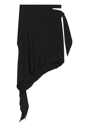 Courrèges knot skirt - Black