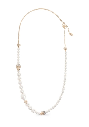 Alexander McQueen crystal-embellished necklace - Gold