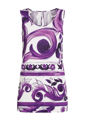 Dolce & Gabbana Majolica-print top - White