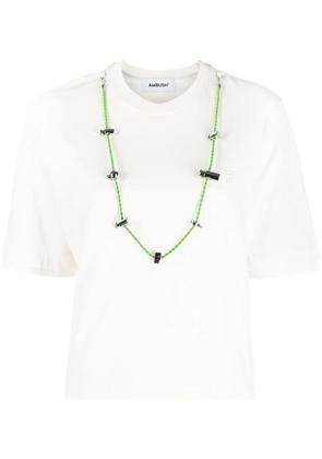 AMBUSH Stoppers boxy T-shirt - White