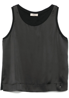 Herno satin top - Black