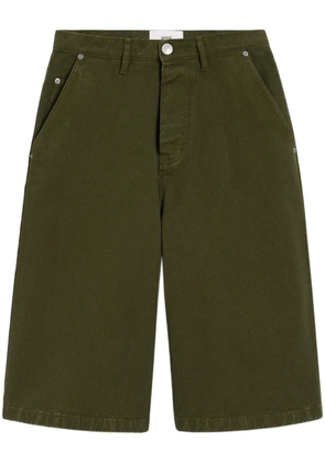 AMI Paris wide-leg Bermuda shorts - Green