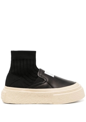 MM6 Maison Margiela 8AX socks sneakers - Black