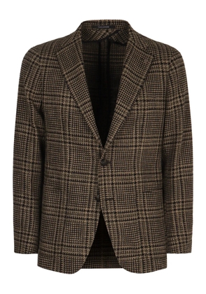 Tagliatore checkered two-button jacket - Neutrals