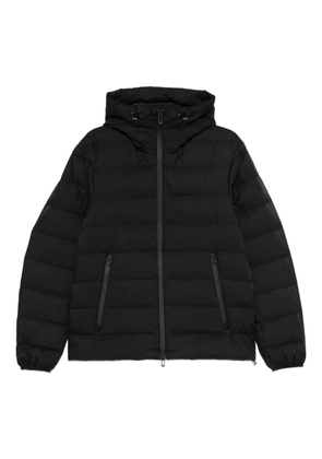 Emporio Armani all-over-logo jacket - Black