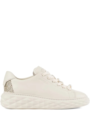 Jimmy Choo Diamond Light Maxi leather sneakers - Neutrals