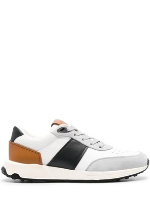 Tod's panelled leather sneakers - White