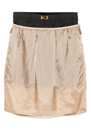 Kolor layered shorts - Grey