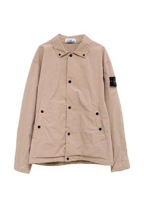 Stone Island buttoned patch jacket - Neutrals