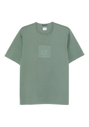 C.P. Company square-logo cotton T-shirt - Green