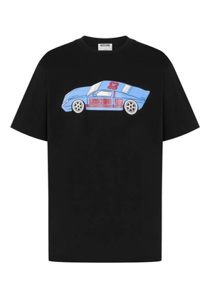 Moschino car-print cotton T-shirt - Black