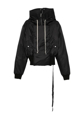 Rick Owens DRKSHDW hooded drawstring-detail jacket - Black