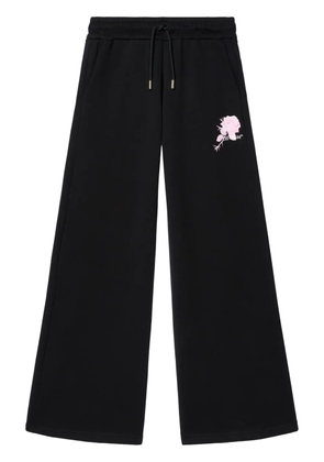 Off-White Roses Arrows track pants - Black