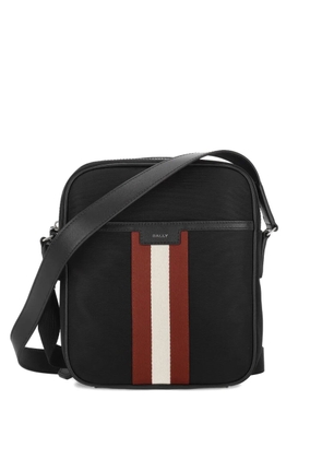 Bally stripe messenger bag - Black