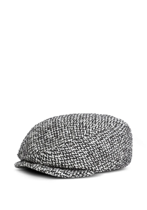 Dolce & Gabbana tweed baker boy cap - White