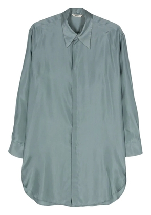 Barena Lela Pura silk shirt - Blue
