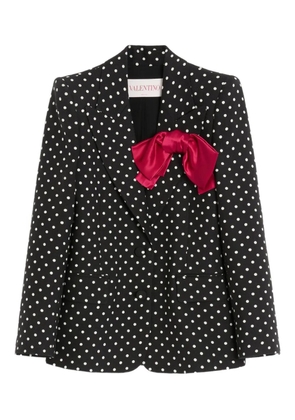 Valentino Garavani plusdepois-print jacket - Black