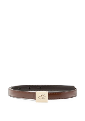 Karl Lagerfeld Kautograpgh belt - Brown