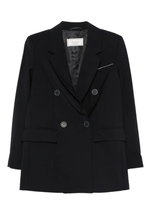 Peserico double-breasted blazer - Blue