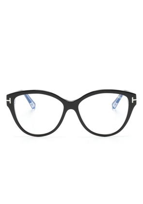 TOM FORD Eyewear round-frame glasses - Black