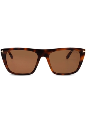 TOM FORD Eyewear square-frame sunglasses - Brown