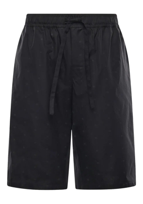 Dolce & Gabbana drawstring pattern trousers - Black