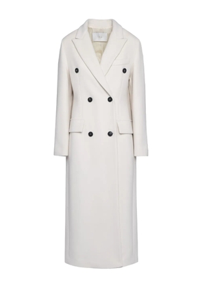 Tela double-breasted coat - Neutrals