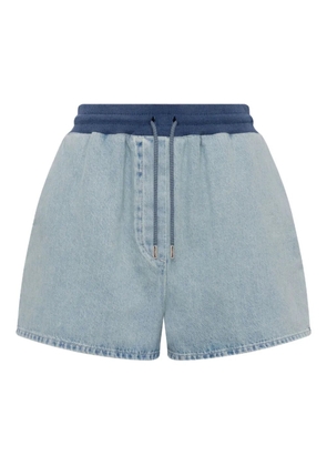 MOSCHINO JEANS cotton shorts - Blue