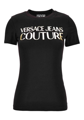 Versace Jeans Couture logo-print T-shirt - Black