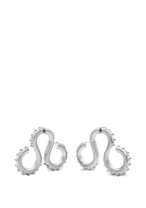 Hugo Kreit curled-design earrings - Silver