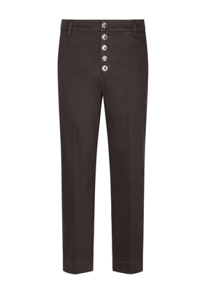 DONDUP button trousers - Brown