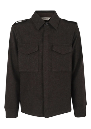 ASPESI long-sleeve shirt - Brown