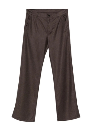 Private 0204 button-fastening pocket trousers - Brown