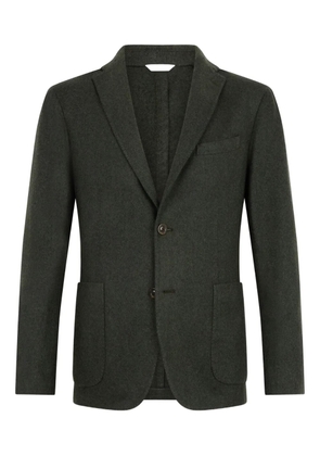 Boglioli patch-pocket buttoned blazer - Green