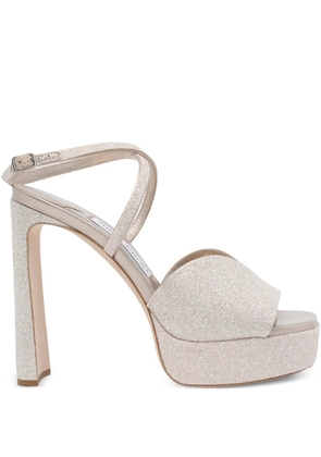 Jimmy Choo Karli platform sandals - Neutrals