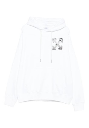 Off-White logo-print hoodie