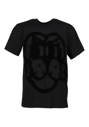 CHITO Flocked Pup SS T-shirt - Black