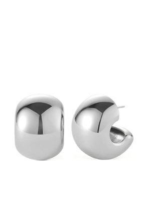Jenny Bird polished-finish hoop earrings - Silver