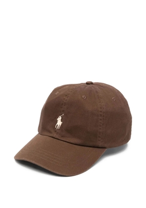 Polo Ralph Lauren logo embroidery cap - Brown