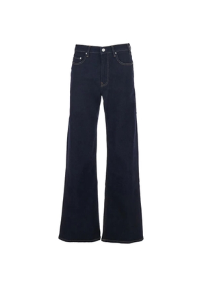 AG Jeans wide-leg cotton jeans - Blue