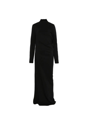 TOTEME twist long-sleeve maxi dress - Black