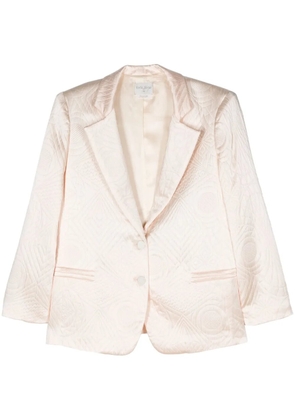 Forte Forte quilted single-breasted blazer - Neutrals