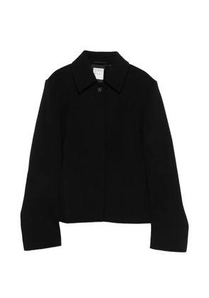 TOTEME boxy twill jacket - Black