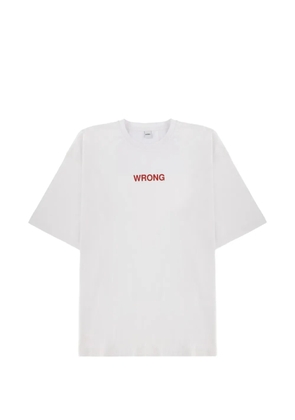 ASPESI Wrong T-shirt - White