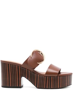 Clergerie 80mm Chance sandals - Brown