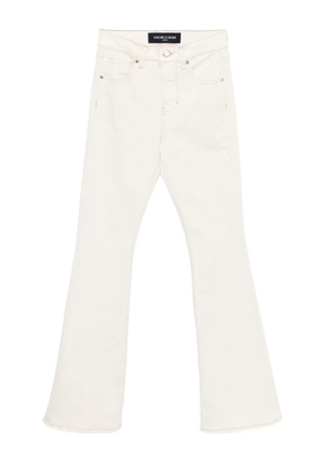 Veronica Beard Beverly skinny-flared jeans - White