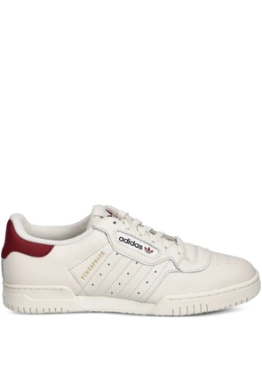 adidas Powerphase leather-panelled sneakers - White