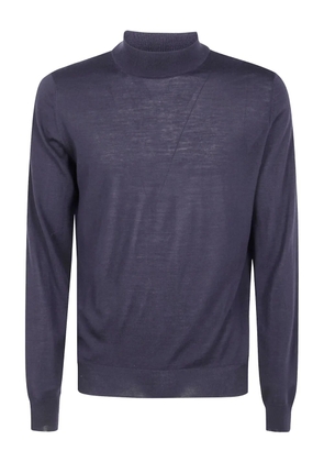 Filippo De Laurentiis turtleneck long-sleeve sweater - Blue