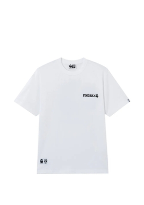 FINGERCROXX logo T-shirt - White